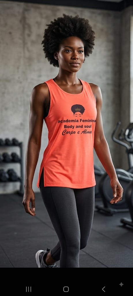 Camiseta Fitness Feminina Dry Fit Laranja M Outlet